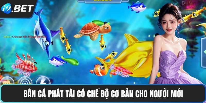 Bắn cá Phát Tài có chế độ cơ bản cho người mới